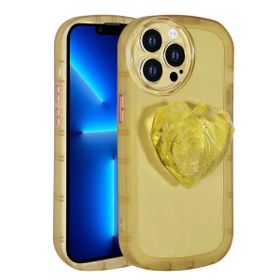 Teleplus iPhone 13 Pro Max Kamera Korumalı Ofro Soketli Stand Kapak Siyah Kılıf