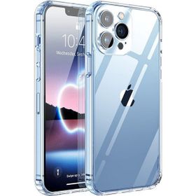 Teleplus iPhone 13 Pro Max Kılıf Darbe Korumalı Kapak Silikon Şeffaf Nano Ekran Koruyucu