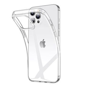 Teleplus iPhone 13 Pro Max Kılıf Lüks Tpu Silikon Şeffaf Nano Ekran Koruyucu Kamera Koruyucu
