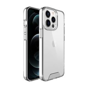 Teleplus Iphone 13 Pro Max Kristal Gard Sert Kapak Silikon Şeffaf Nano Ekran Koruyucu Cep Telefonu Kılıfı