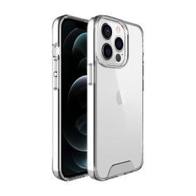 Teleplus Iphone 13 Pro Max Kristal Gard Sert Kapak Silikon Şeffaf Nano Ekran Koruyucu Cep Telefonu Kılıfı
