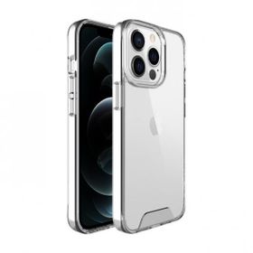 Teleplus Iphone 13 Pro Max Kristal Gard Sert Kapak Silikon Şeffaf Nano Ekran Koruyucu Cep Telefonu Kılıfı