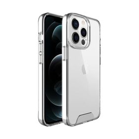 Teleplus Iphone 13 Pro Max Kristal Gard Sert Kapak Silikon Şeffaf Nano Ekran Koruyucu Cep Telefonu Kılıfı