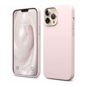 Teleplus iPhone 13 Pro Max Liquid Lansman Wiriless Destekli Silikon Lacivert Kılıf