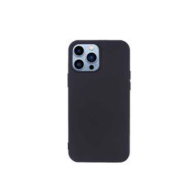 Teleplus iPhone 13 Pro Max LSR Liquid Lansman Silikon Mor Kılıf
