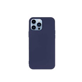 Teleplus iPhone 13 Pro Max LSR Liquid Lansman Silikon Mor Kılıf