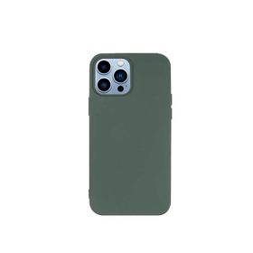 Teleplus iPhone 13 Pro Max LSR Liquid Lansman Silikon Mor Kılıf