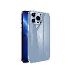 Teleplus iPhone 13 Pro Max Mika Sert Silikon Şeffaf Kılıf