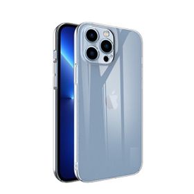 Teleplus iPhone 13 Pro Max Mika Sert Silikon Şeffaf Kılıf