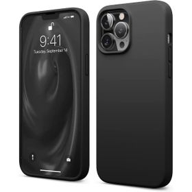 Teleplus iPhone 13 Pro Max Silk Liquid Lansman Silikon Yeşil Kılıf