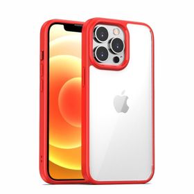 Teleplus iPhone 13 Pro Max Slim Fit Transparan Silikon Lacivert Kılıf