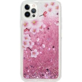 Teleplus iPhone 13 Pro Sulu Desenli Silikon Pembe Kılıf