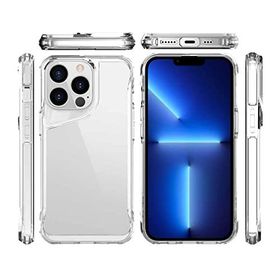 Teleplus iPhone 13 Pro Tmax Hybrid Airbag Silikon Şeffaf Kılıf