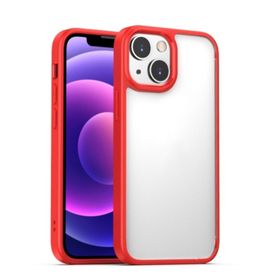 Teleplus iPhone 13 Slim Hom Transparan Silikon Siyah Kılıf