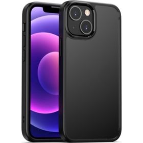 Teleplus iPhone 13 Slim Hom Transparan Silikon Siyah Kılıf