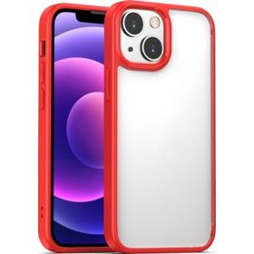 Teleplus iPhone 13 Slim Hom Transparan Silikon Siyah Kılıf