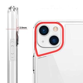 Teleplus iPhone 13 Tmax Hybrid Airbag Silikon Şeffaf Kılıf
