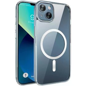 Teleplus iPhone 13 Wiriless Destekli Coss Hybrid Silikon Şeffaf Kılıf