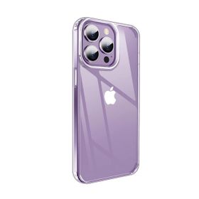 Teleplus iPhone 14 Pro Max Coss Hibrit Crsytal Silikon Şeffaf Kılıf