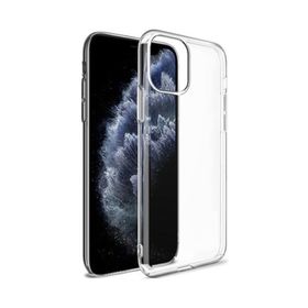 Teleplus iPhone 14 Pro Max Mika Kristal Sert Silikon Şeffaf Kılıf