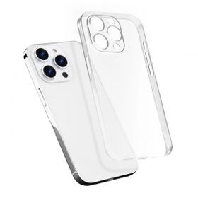 Teleplus iPhone 14 Pro Max Vayt Slim Pp Silikon Şeffaf Kılıf