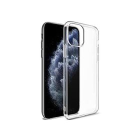 Teleplus iPhone 14 Pro Mika Kristal Sert Silikon Şeffaf Kılıf