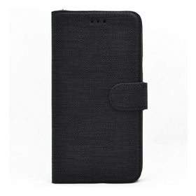 Teleplus Iphone 6 Plus Kumaş Spor Standlı Lacivert Cüzdan Kılıf