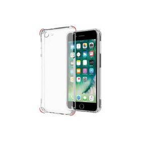 Teleplus Iphone 7 Kamera Korumalı Darbeye Dayanıklı Şeffaf Ve Silikon Kılıf
