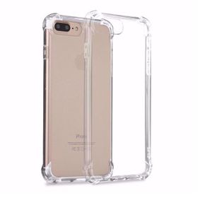 Teleplus Iphone 7 Plus Darbe Koruma Silikon Şeffaf Nano Ekran Koruyucu Cep Telefonu Kılıfı