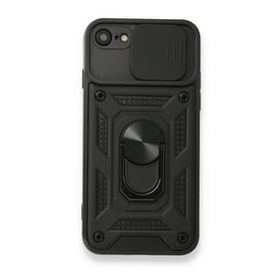 Teleplus Iphone 7 Yüzüklü Tank Pars Lacivert Kamera Korumalı Ve Silikon Kılıf