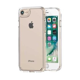 Teleplus Iphone 8 Coss Sert Hibrit Şeffaf Silikon Kılıf