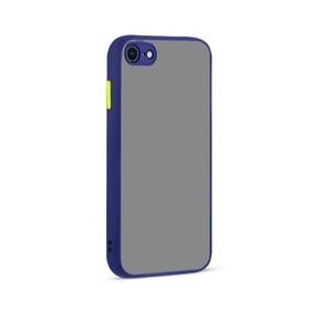 Teleplus Iphone 8 Hux Kamera Korumalı Lacivert Silikon Cep Telefonu Kılıf