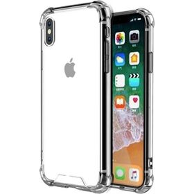 Teleplus iPhone X Anti Darbe Dayanıklı Silikon Şeffaf Kılıf