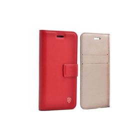 Teleplus iPhone XR Cüzdanlı Kırmızı Kılıf