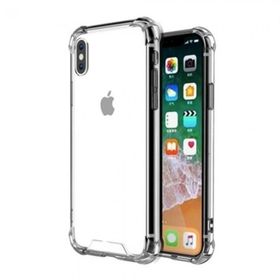 Teleplus iPhone XR Darbe Korumalı Silikonlu Şeffaf Kılıf