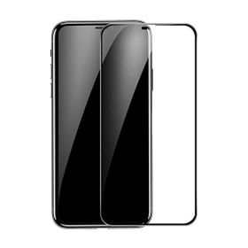 Teleplus iPhone XR Ultra Soft Negro Karbon Silikon Siyah Tam Kapatan Cam Kılıf
