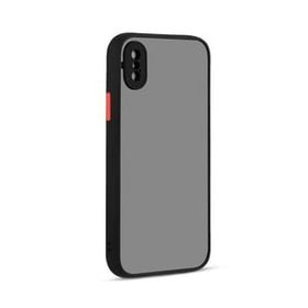 Teleplus Iphone XS Hux Kamera Korumalı Kırmızı Silikon Cep Telefonu Kılıf