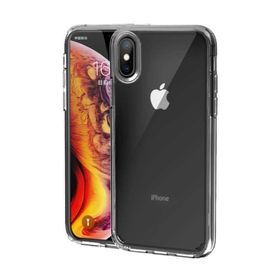 Teleplus Iphone XS Max Coss Sert Hibrit Şeffaf Silikon Kılıf