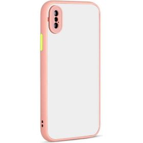 Teleplus Iphone XS Max Hux Kamera Korumalı Pembe Silikon Cep Telefonu Kılıf