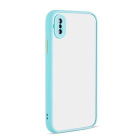 Teleplus Iphone XS Max Hux Kamera Korumalı Pembe Silikon Cep Telefonu Kılıf