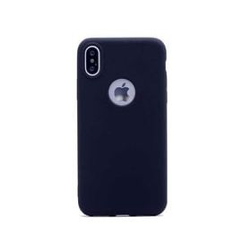 Teleplus iPhone XS Max Kılıf Plus Lüks Mat Silikon Kırmızı Nano Ekran Koruyucu
