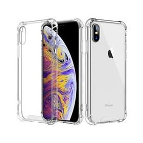 Teleplus iPhone XS Max Plus Şeffaf Armor Darbe Dayanıklı Silikon Kılıf ve Nano Ekran Koruyucu