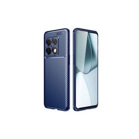Teleplus OnePlus 10 Pro Kamera Korumalı Negro Karbon Silikon Lacivert Kılıf