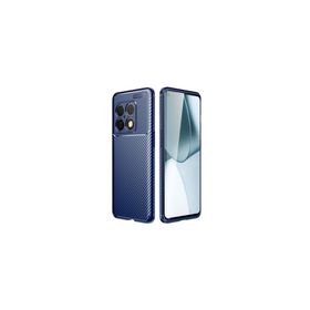Teleplus OnePlus 10 Pro Kamera Korumalı Negro Karbon Silikon Lacivert Kılıf