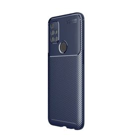 Teleplus Oneplus Nord N10 5g Negro Karbon Dokulu Nano Ekran Koruyucu Siyah Silikon Cep Telefonu Kılıf