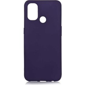 Teleplus Oneplus Nord N100 Lüks Premier Lacivert Silikon Cep Telefonu Kılıf