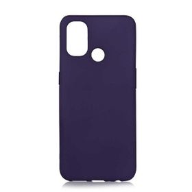 Teleplus Oneplus Nord N100 Lüks Premier Lacivert Silikon Cep Telefonu Kılıf