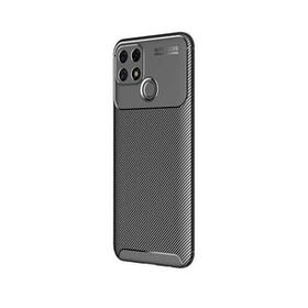 Teleplus Oppo A15S Ultra Soft Negro Karbon Lacivert Tam Kapatan Ekran Koruyucu Silikon Cep Telefonu Kılıf