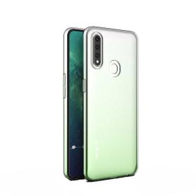 Teleplus Oppo A31 Şeffaf Ultra Lüks Silikon Kılıf + Nano Ekran Koruyucu