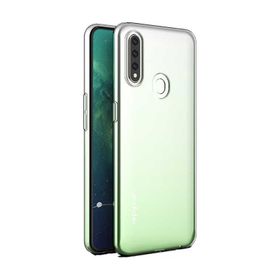 Teleplus Oppo A31 Şeffaf Ultra Lüks Silikon Kılıf + Nano Ekran Koruyucu